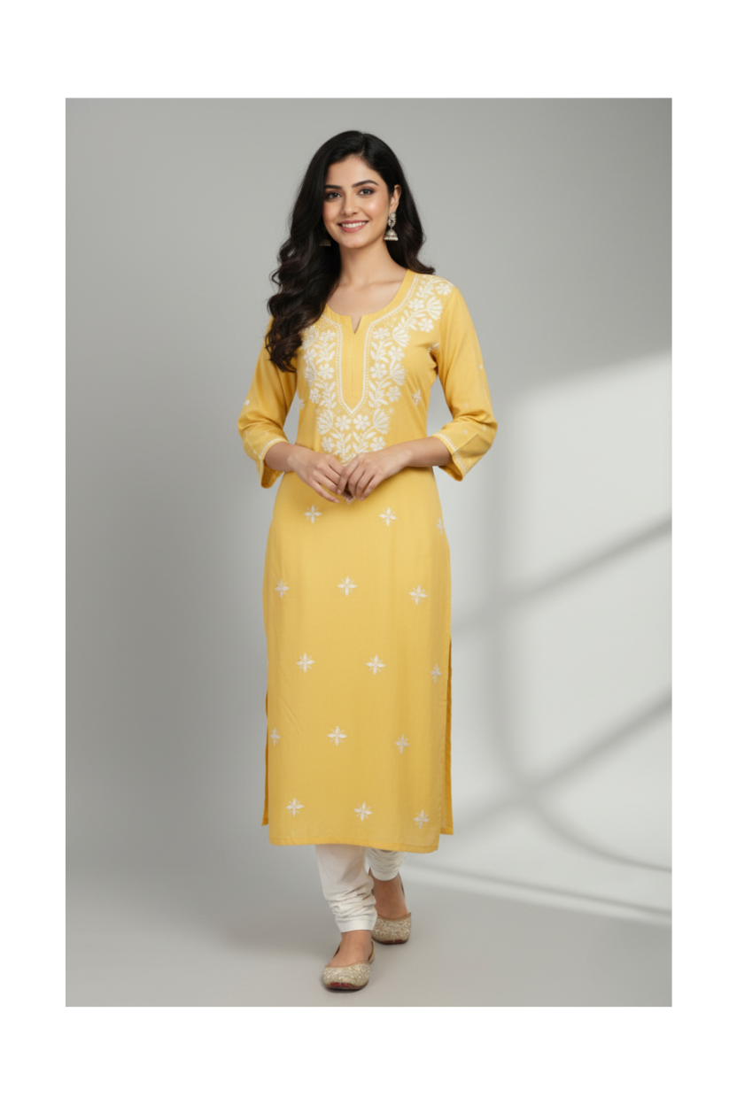 “Chikan Weavers Sale – Lucknowi Chikankari Kurtis & Suits at Best Prices”